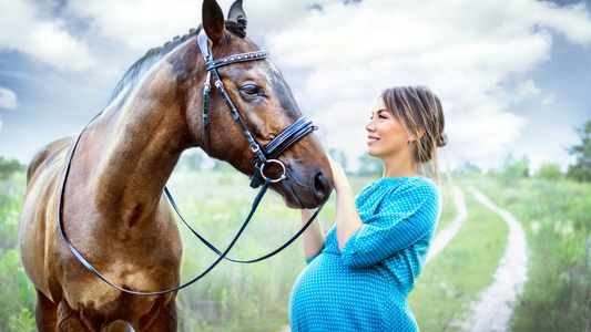 Can I Ride My Horse While Pregnant? - My Riding Underwear