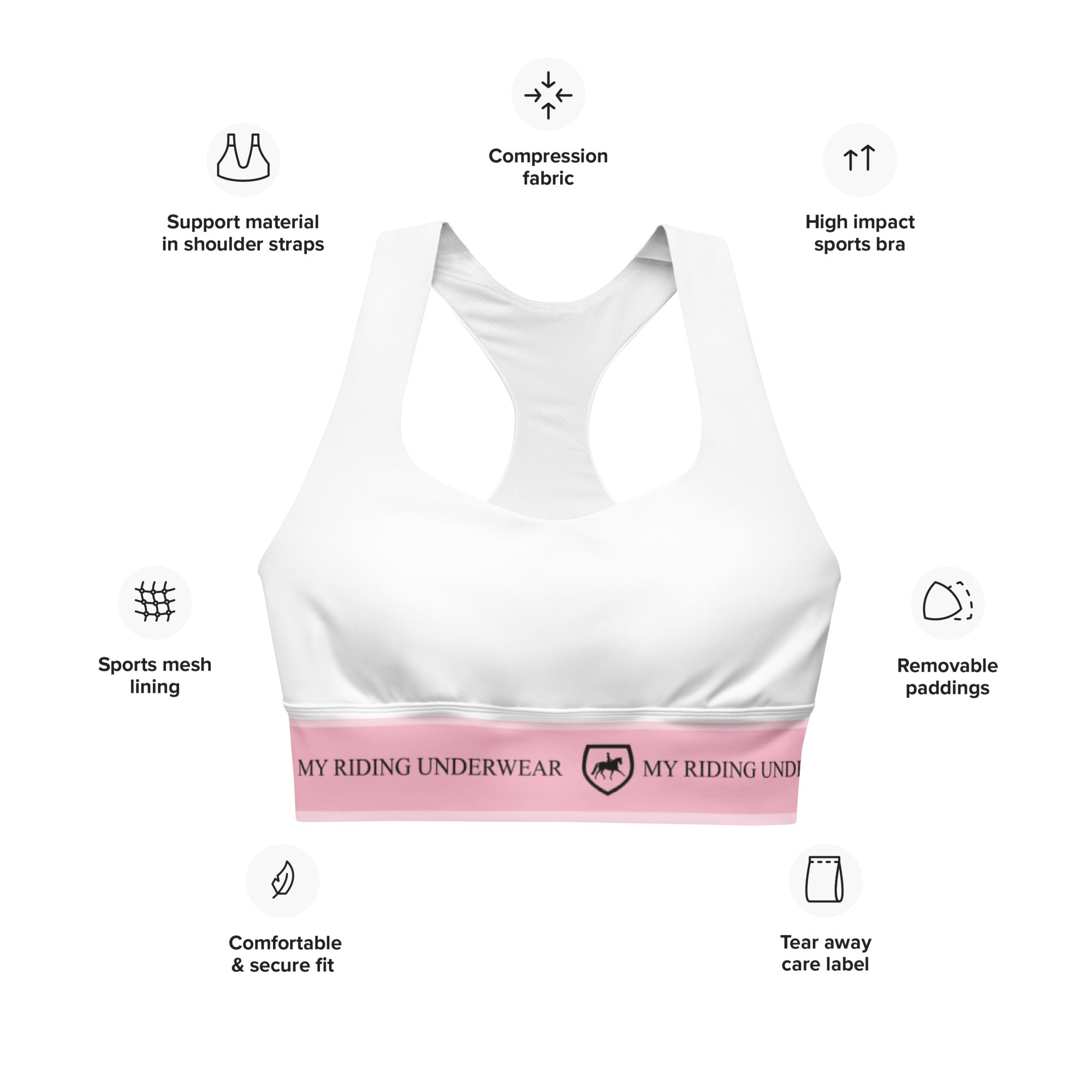 Horse Riding Bra / Sports Bra - My Riding Underwear