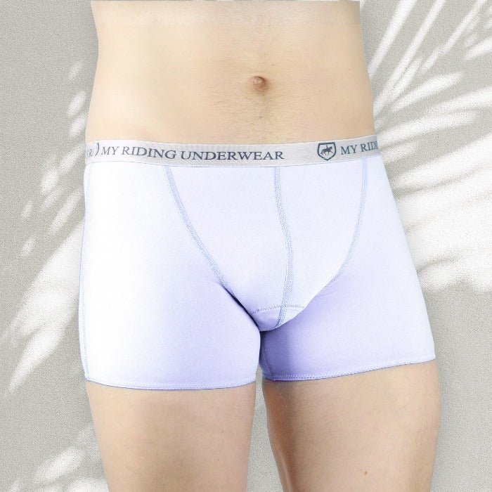 Men’s padded horse riding boxers worn under riding clothing