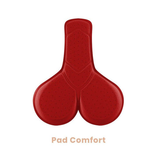 Anatomical comfort padded insert designed for horse riding