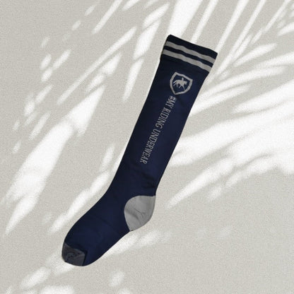 Unbreakable equestrian socks side view